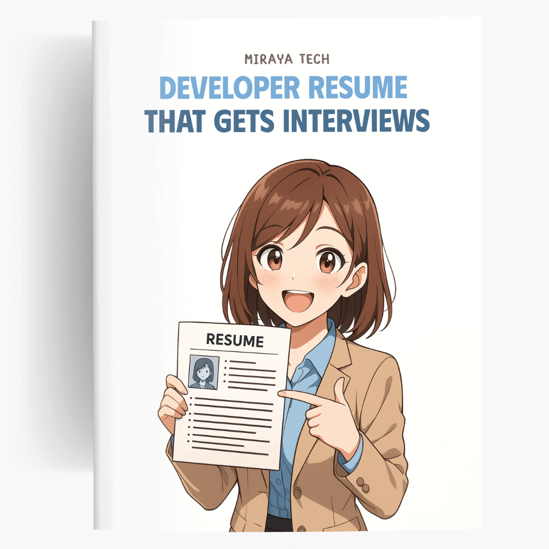 Developer Resume That Gets Interviews